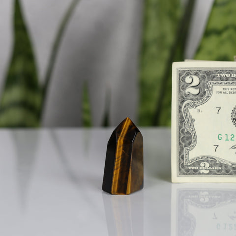 crystals healing Tigers Eye Tower Crystalz.com