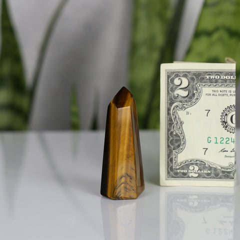 crystals healing Tigers Eye Tower Crystalz.com