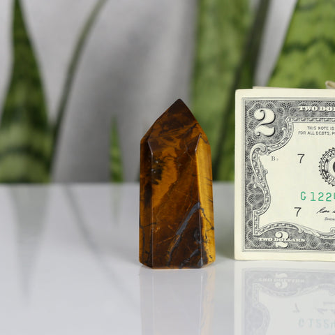 crystals healing Tigers Eye Tower Crystalz.com